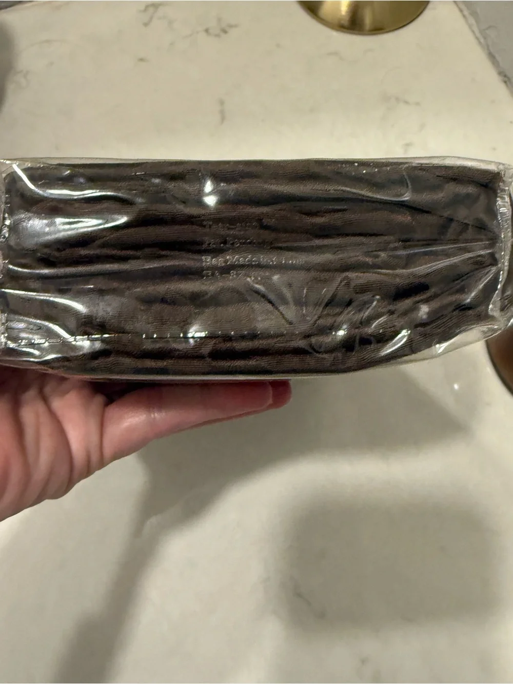 NEW Thomas O Brien Standard Sham Vintage Modern Dk Brown Rich Neutral
